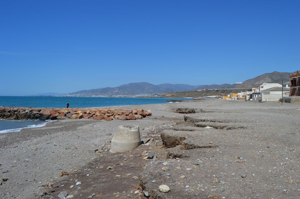 Playa de Balanegra (Antes de las obras)