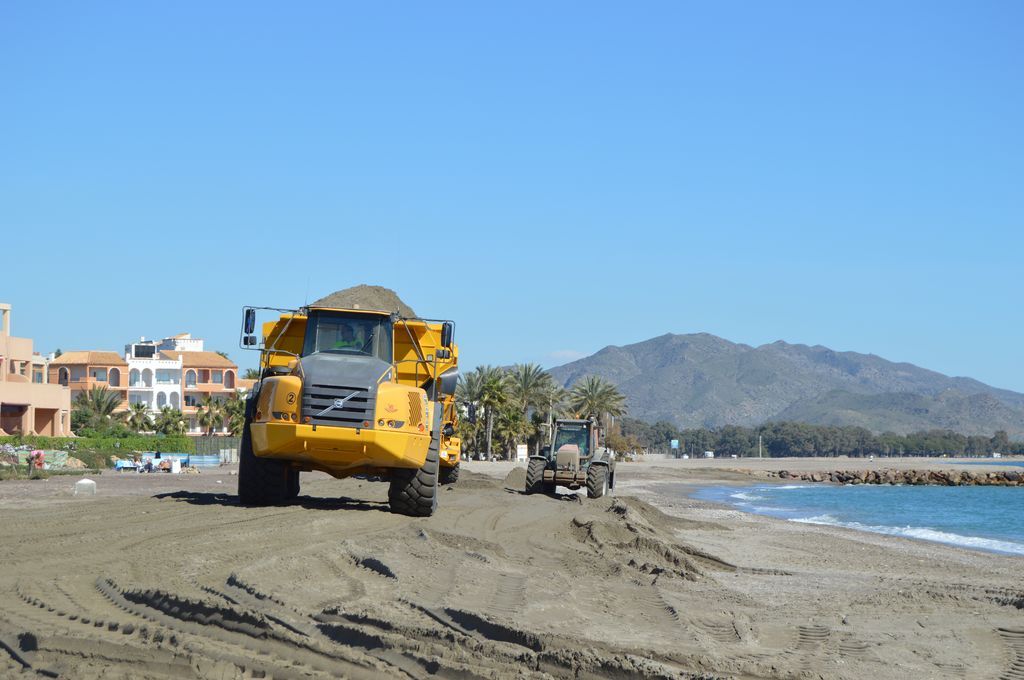 Playazo de Vera-Playa Naturista (Durante las obras)