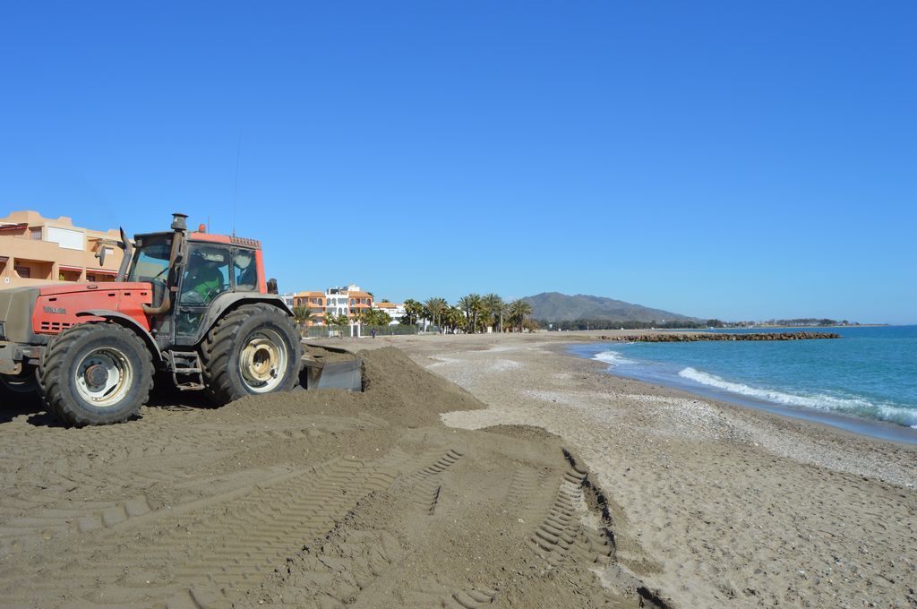 Playazo de Vera-Playa Naturista (Durante las obras)