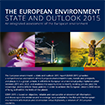 Cartel de presentación del informe del estado del medio ambiente europeo (SOER 2015). SOER 2015- The European environment – state and outlook 