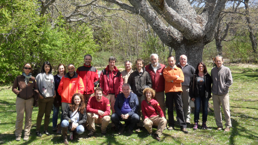 Participantes en el I Seminario Especies exóticas invasoras en la Red de Parques Nacionales