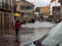 Emergencia. Inundaciones  en Costa de la Muerte; La Coruña.
AR0101 - La Coruña / TRG51 - USH 51 / 30/06/2007